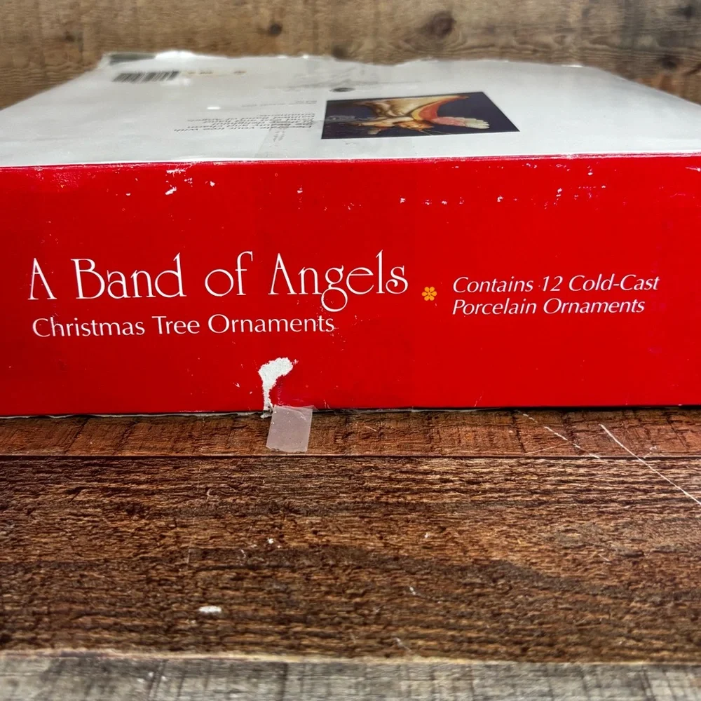 A Band Of Angels Vintage Christmas Ornaments 12 Cold-Cast Porcelain Dillard’s